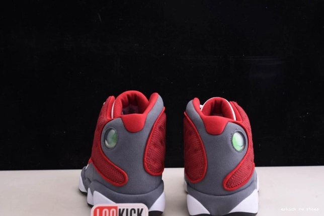 Cheap Gym Red Flint Grey Jordan Air Retro 13 414571-600 0708
